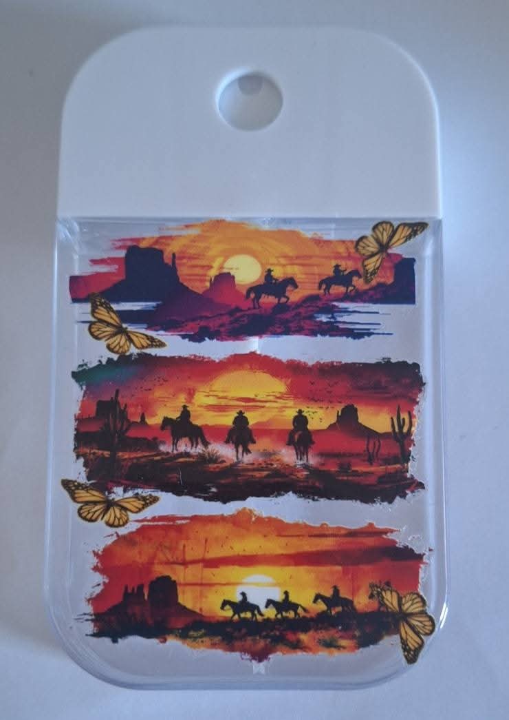 Western scene Premade Spray Bottles