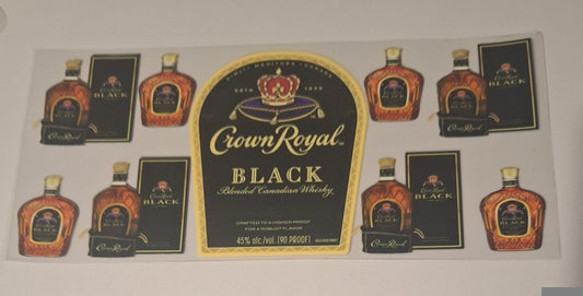 Crown royal 16oz Libbey Cup Wrap