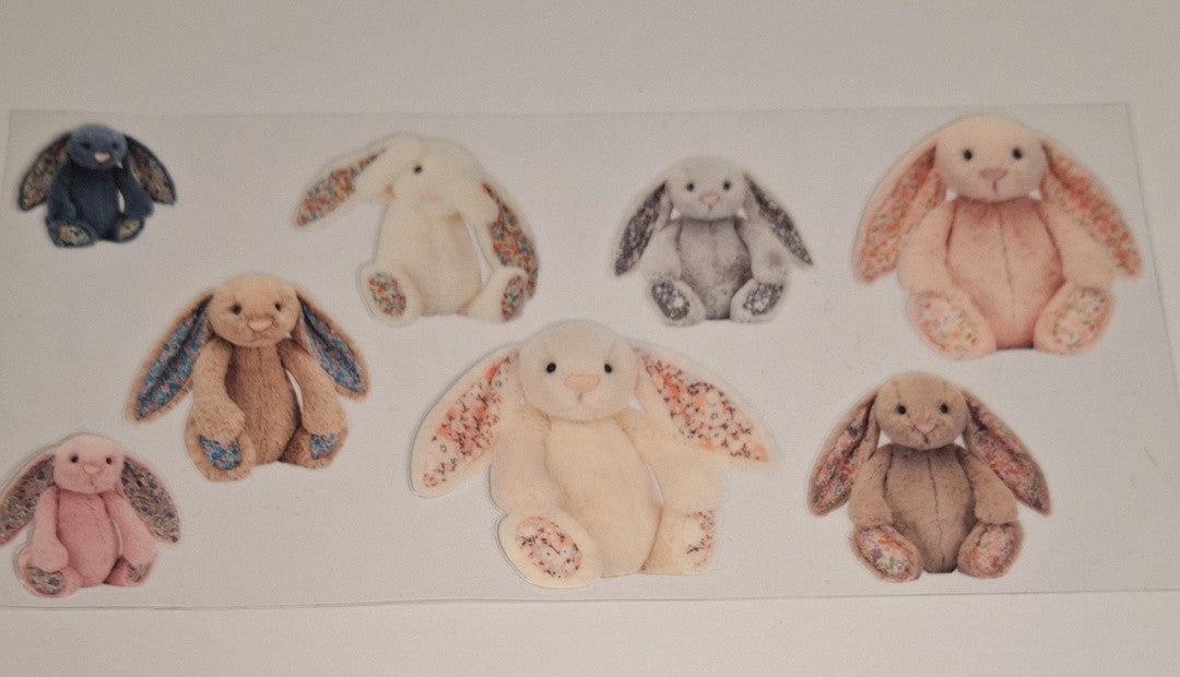 Bunnies mix 16oz libbey cup wrap