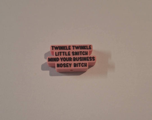 Twinkle Twinkle Little Snitch Focal Bead