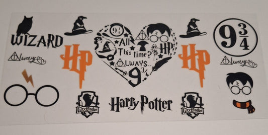 Hp heart 16oz libbey cup wrap