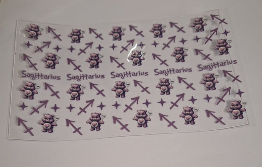 Sagittarius care bear pen/bookmark wraps