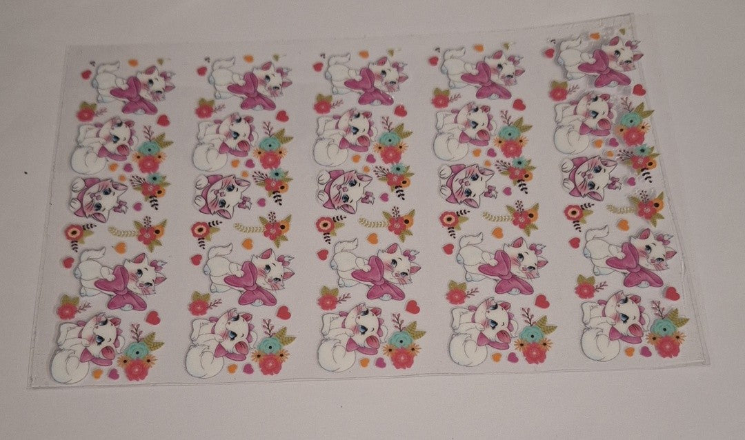 Marie cat pen/bookmark wraps