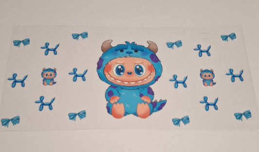 Monster labubu 16oz libbey cup wrap