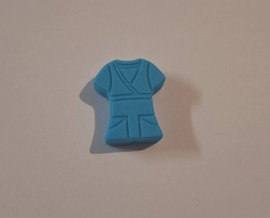 Blue Top Focal Bead