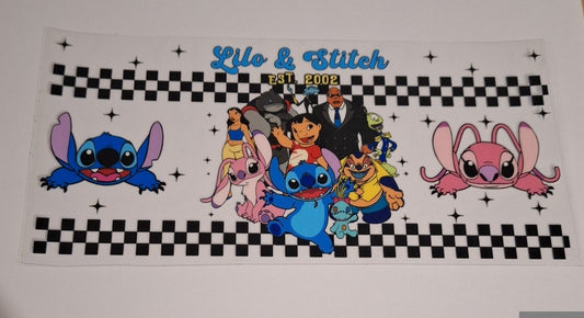 Lilo & stitch 16oz libbey cup wrap