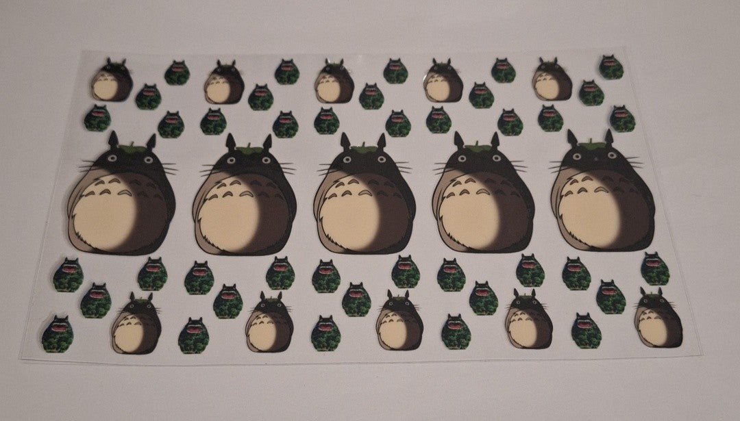 Totoro pen/bookmark wraps