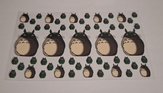 Totoro pen/bookmark wraps