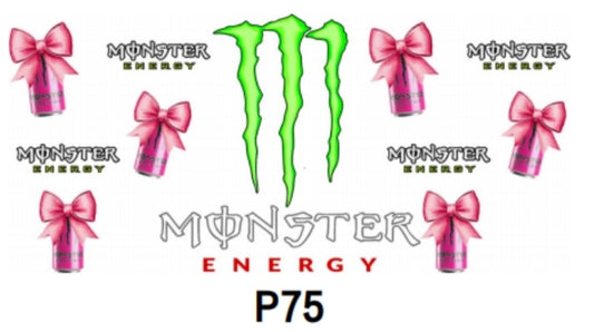 Preorder Monster Energy Drink 16oz Cup Wrap