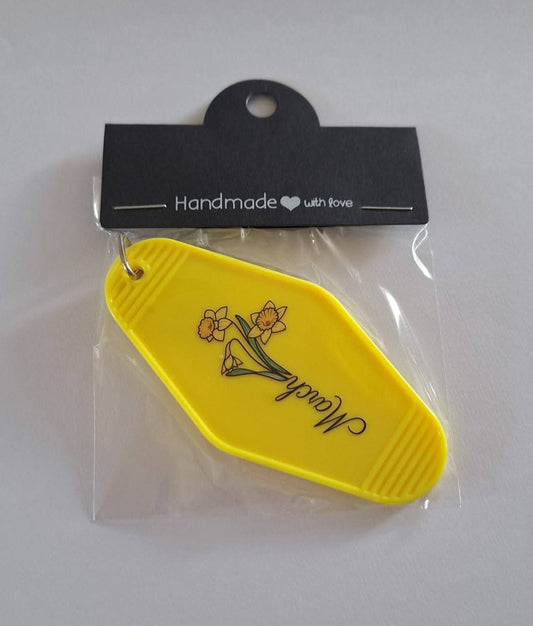 March Month Motel Keychain