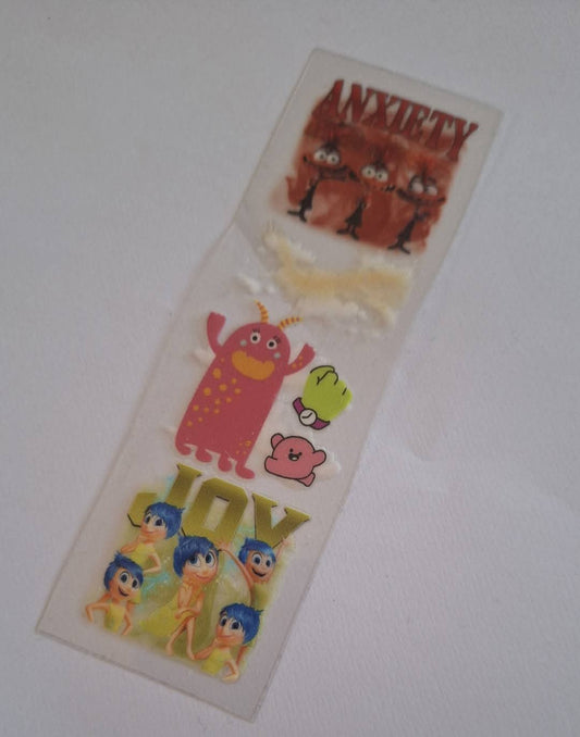 Anixety/Joy Pen/bookmark wrap