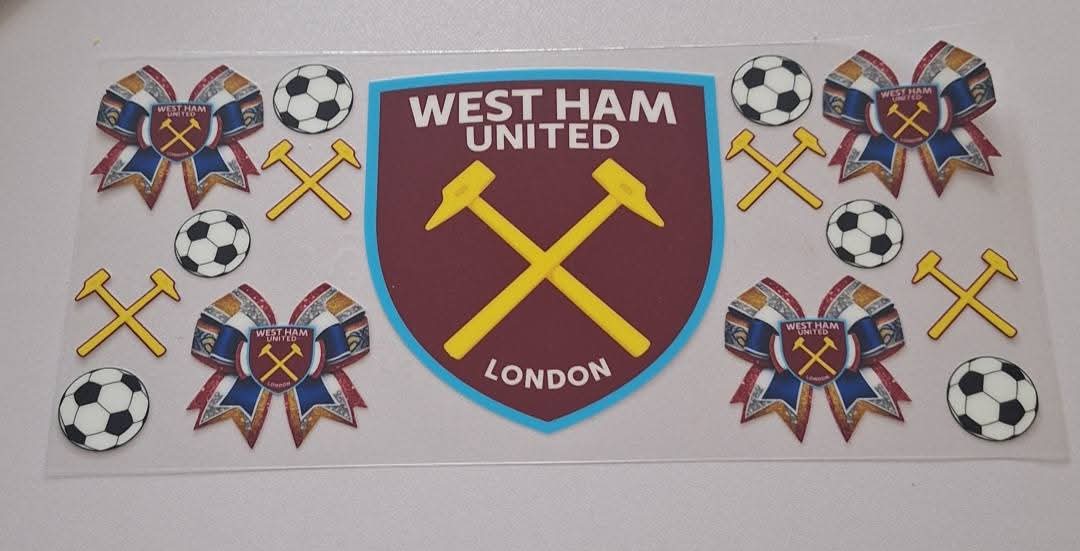 West ham united 16oz libbey cup wrap