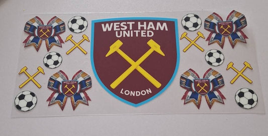 West ham united 16oz libbey cup wrap