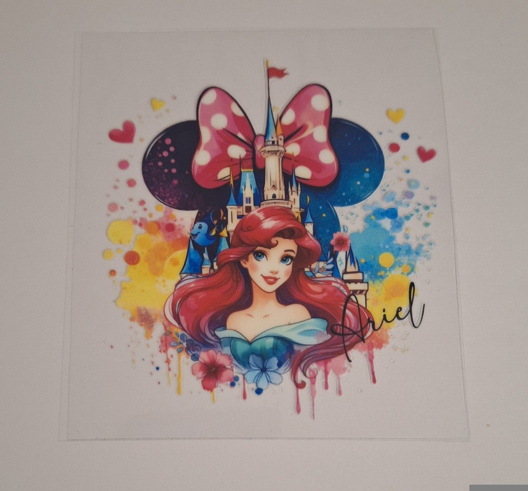 Ariel Uvdtf pocket Size Decals