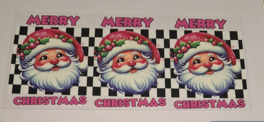 Merry christmas santa 16oz Libbey Cup Wrap