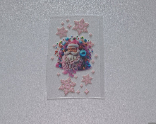 Santa style 2 Motel Keychain Decal