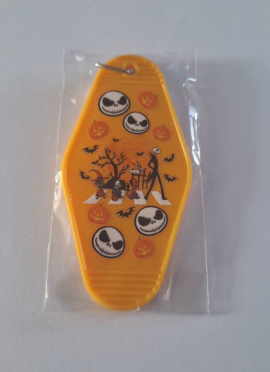 Jack Skeleton Motel Keychain