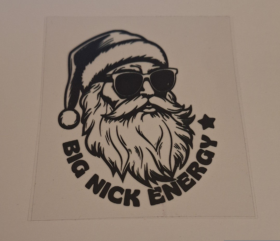 Big nick energy Uvdtf pocket Size Decals