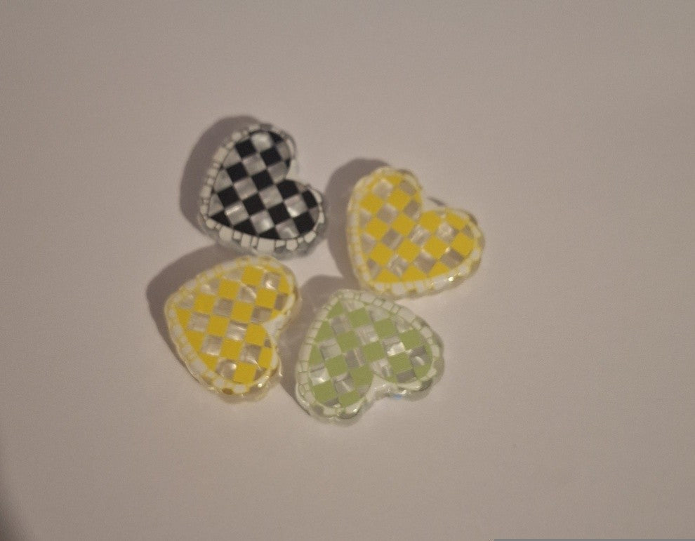Heart Acrylic beads