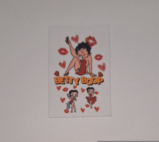 Betty boop Motel keychain Decals