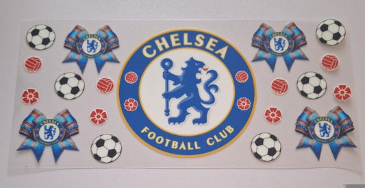 Chlelsea fc 16oz Libbey Cup Wrap
