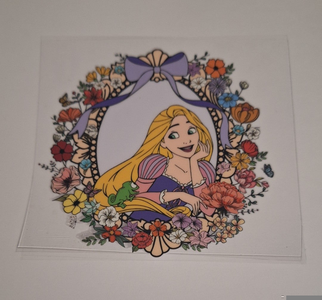 Tangled Uvdtf pocket Size Decals