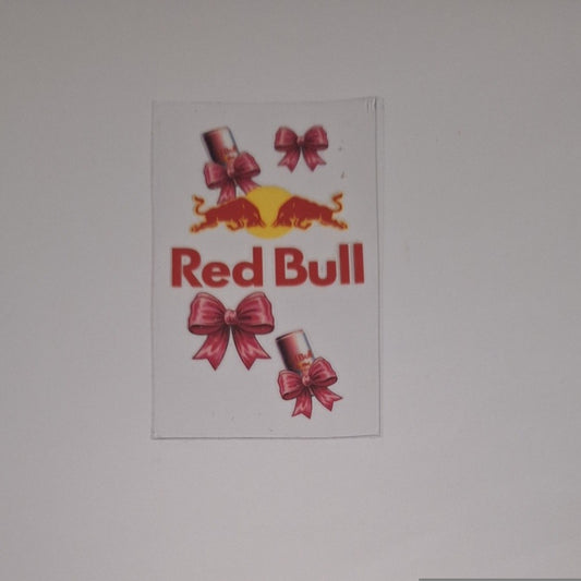 Red bull Motel keychain Decals