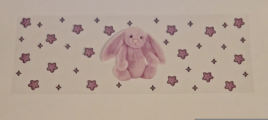 Pink bunny 11oz Mug wrap