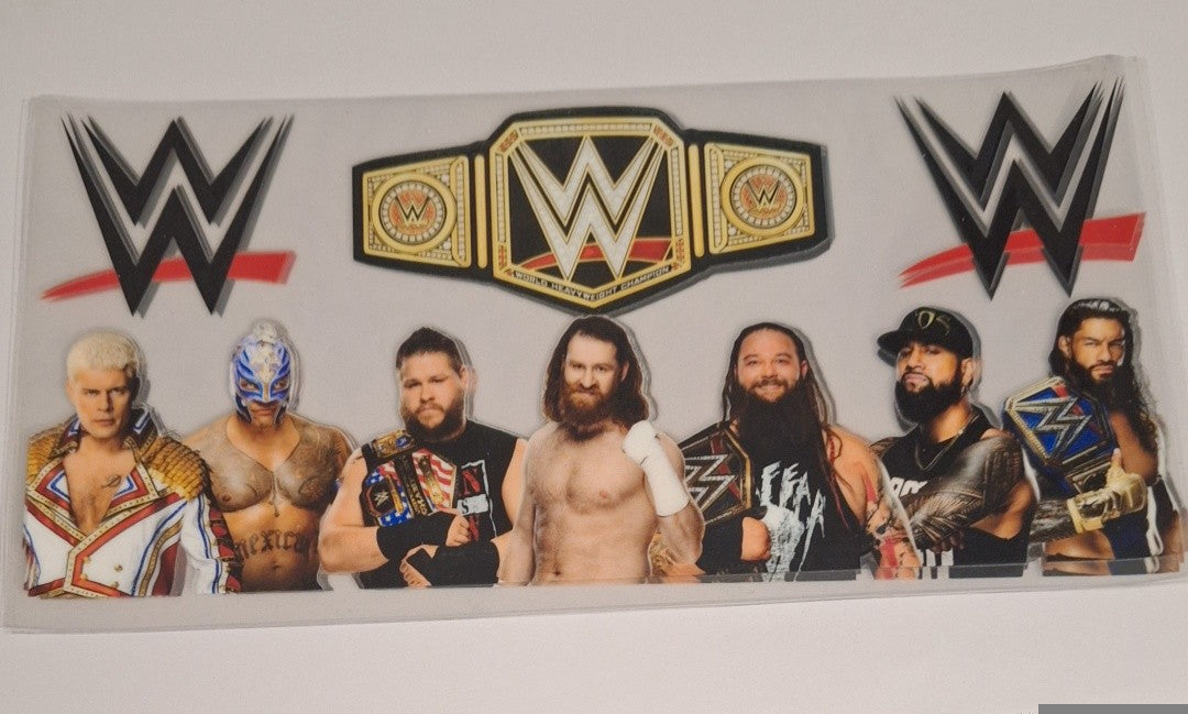 Wrestling #2 16oz libbey cup wrap