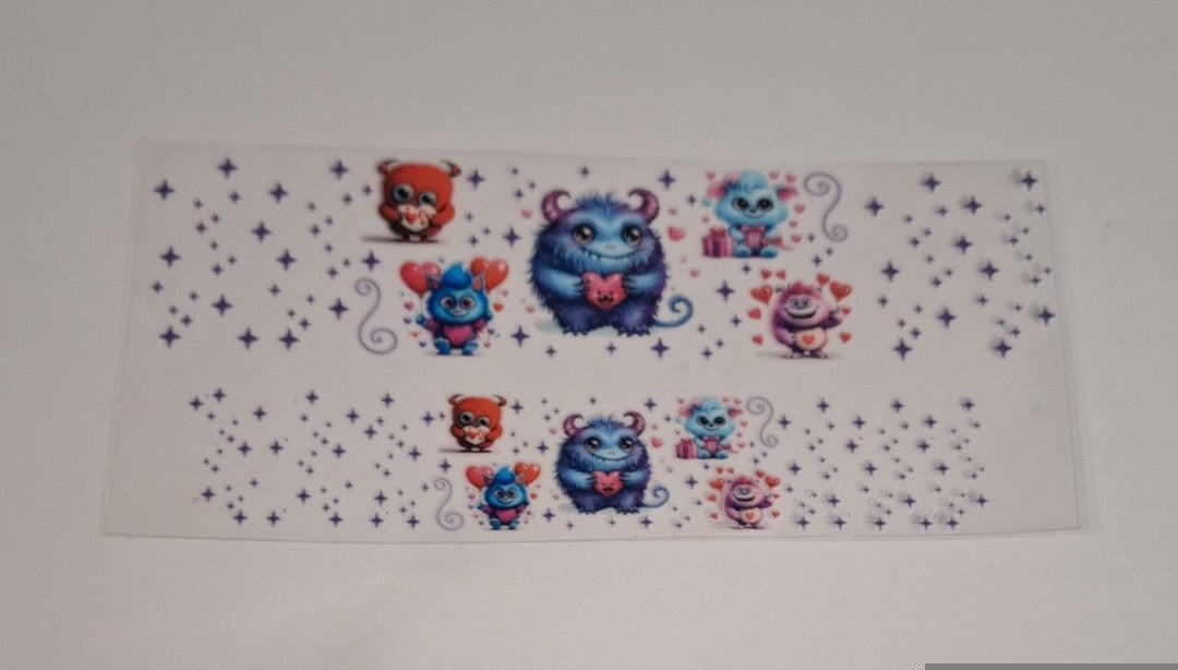 Monsters 3oz espresso shot Cup wraps