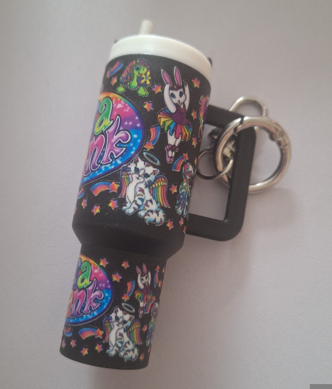 Lisa frank Premade tumbler keychains
