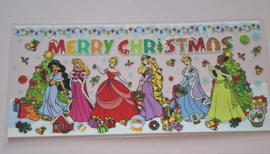 Merry christmas princesses 16oz Libbey Cup Wrap