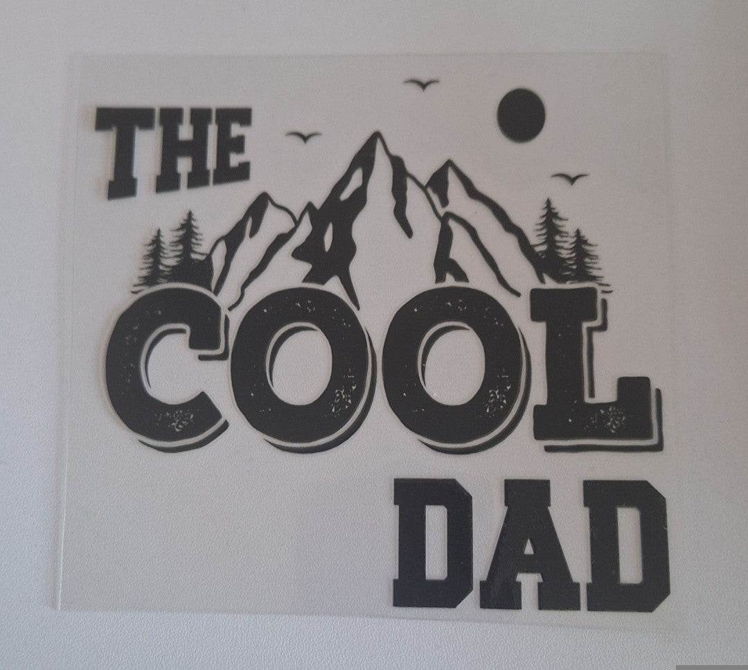 The cool dad Uvdtf decals