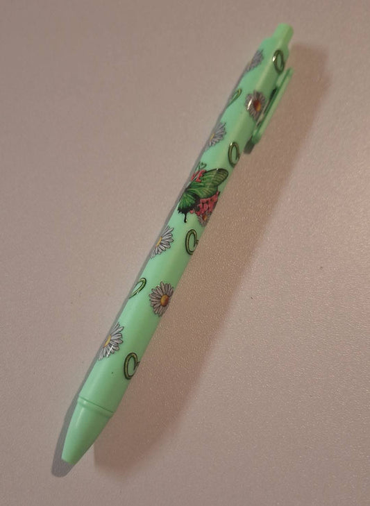 Self Love Butterfly Plastic Pen