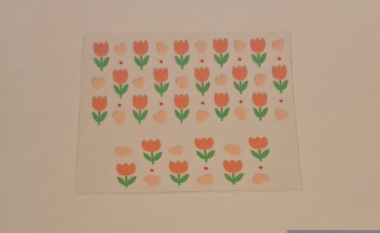 Tulips Mini stanley keychain wrap