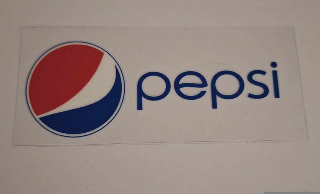 Pepsi logo Uvdtf pocket Size Decals