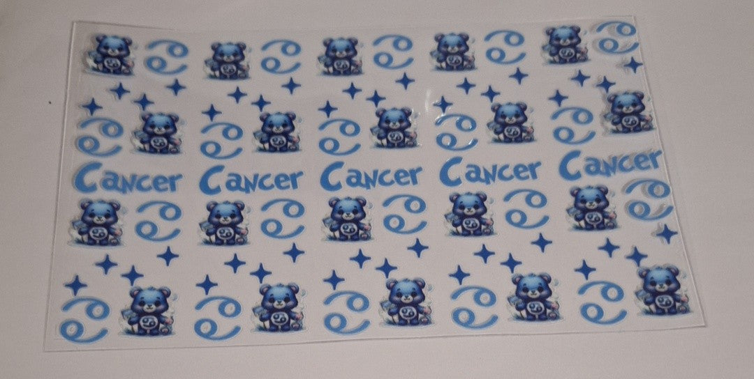 Cancer care bear Pen/bookmark wraps