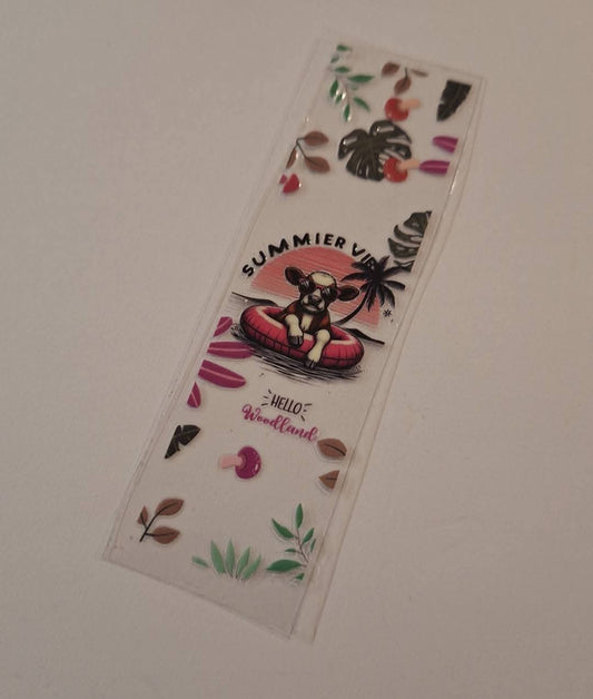 Cow summer vibes Pen/Bookmark Wrap