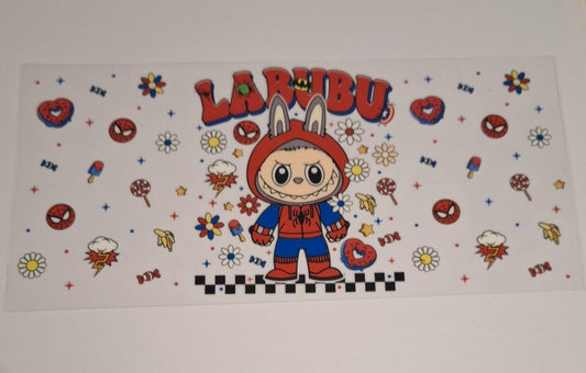 Labubu 6 16oz libbey cup wrap