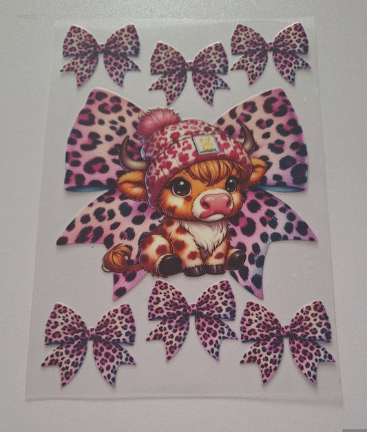 Beanie cow A5 bookcovers