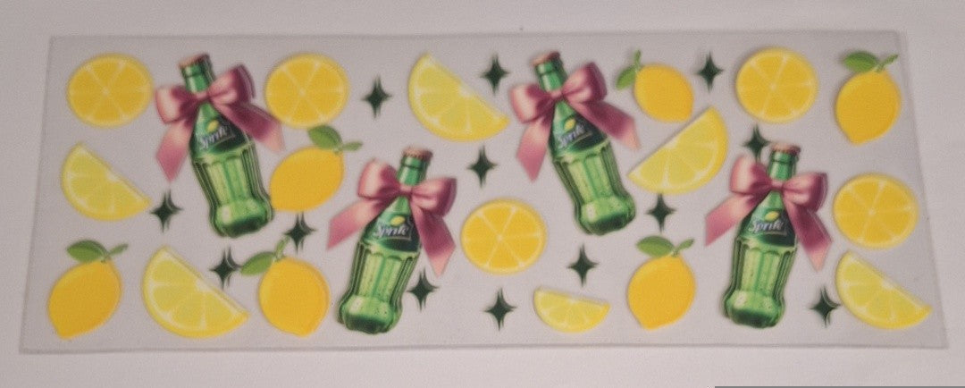 Sprite bottle with bow 11oz Mug wrap