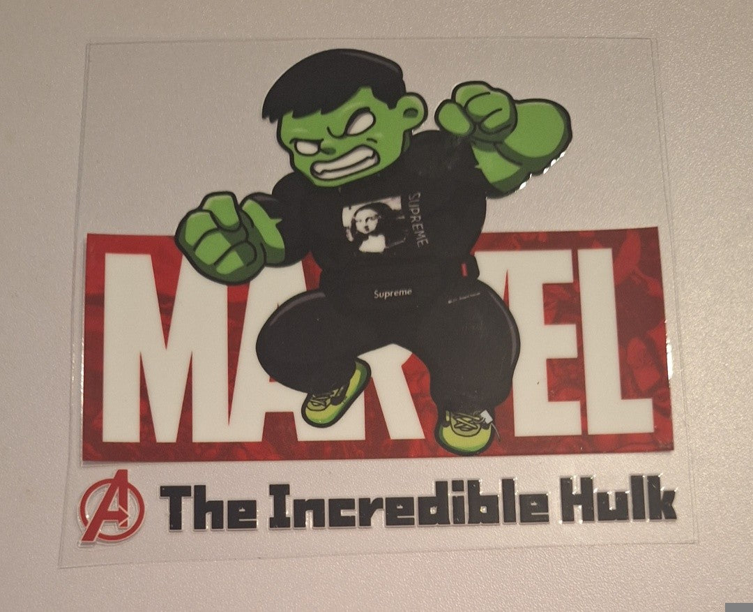 Incredible hulk Uvdtf decals