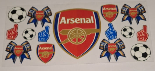 Arsenal 16oz Libbey Cup Wrap