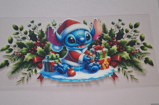 Stitch with pressies 16oz Libbey Cup Wrap