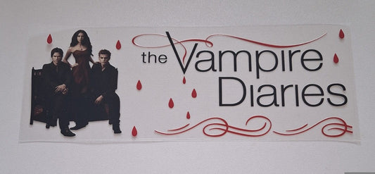 Vampire diaries 11oz uvdtf libbey cup wrap