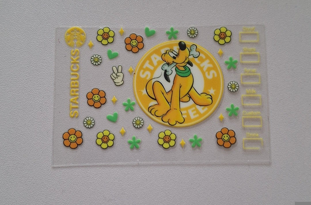 Pluto s.bucks coffee Credit/bank card wrap