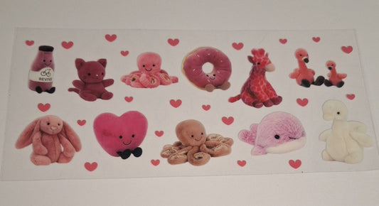 Jcat pinks 16oz libbey cup wrap