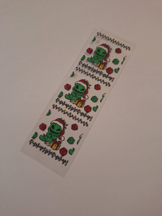 Xmas oogie boogie pen/bookmark wrap