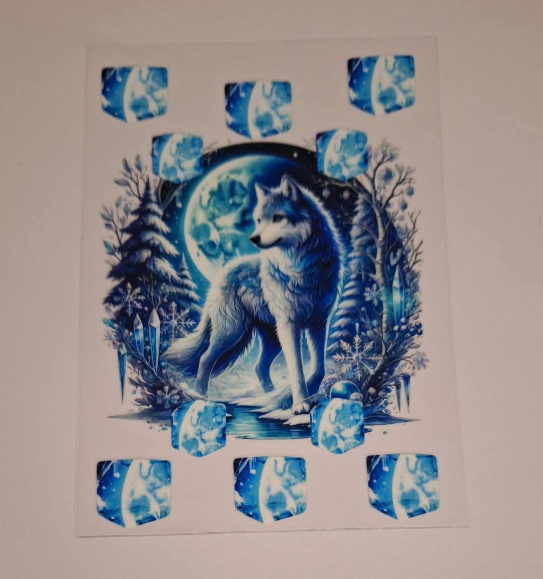 Wolves blue moon A6 book covers