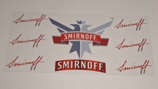 Smirnoff 16oz libbey cup wrap